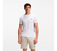 BOSS T-shirt slim fit ad asciugatura rapida con tessuto 4-way stretch - Style TS_TOC Spin CB, 50554544 Bianco M