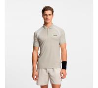 BOSS Active Polo slim fit in tessuto elasticizzato ad asciugatura rapida - Style PL_TOC Spin CB, 50554552 Beige chiaro S