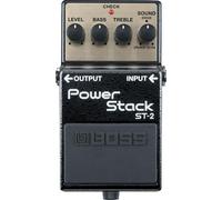 Boss ST-2 Power Stack Pedale Effetti per Chitarra Compatto Stile Nero Largo
