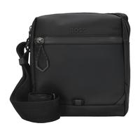 BOSS Reporter bag in similpelle con dettagli riflettenti - Style Stenson_NS Zip, 50558369 Nero pz.