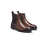 BOSS Stivaletti Chelsea classici in pelle spazzolata - Style Tayil_Cheb_bu, 50552489 Marrone scuro 43.5