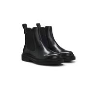 BOSS Stivaletti Chelsea in pelle con monogramma Double B color oro - Style Eleri_ChBootie_LTWS, 50573133 Nero 35
