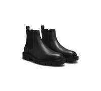 BOSS Stivaletti Chelsea in pelle martellata con suola con carrarmato - Style Julyo_Cheb_gr, 50552573 Nero 44