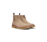 BOSS Stivaletti Chelsea in pelle scamosciata con pannelli elastici - Style Kope_Cheb_sd, 50548076 Beige 41