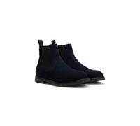 BOSS Stivaletti Chelsea in pelle scamosciata con pannelli elastici - Style Kope_Cheb_sd, 50548076 Blu scuro 44