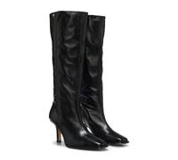 BOSS Stivali al ginocchio in pelle con punta squadrata - Style Anyah_HaBoot80_LT, 50573059 Nero 41