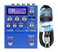 Boss SY-200 - Dispositivo per effetti sintetizzatori + cavo jack Keepdrum, 3 m