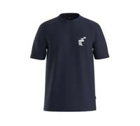 Hugo Boss - a maniche corte vestibilità classica blu scuro con grafica M