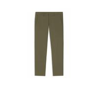 BOSS Pantaloni slim fit in tessuto elasticizzato idrorepellente - Style T_Commuter-Slim, 50534303 Verde scuro 50
