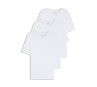 Boss Classic Short Sleeve V Neck Base Layer 3 Units Bianco L Uomo