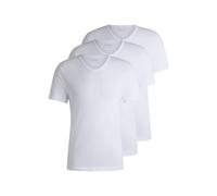 Boss Classic Short Sleeve V Neck Base Layer 3 Units Bianco XL Uomo