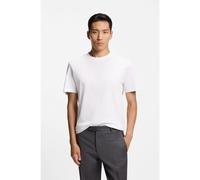 BOSS T-shirt a girocollo in cotone Supima mercerizzato - Style L-Tesar 14, 50509277 Bianco XS