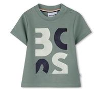 Boss T-Shirt Baby Boys, Green, Verde, 9 Mesi