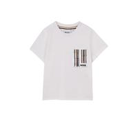Boss J52895 Short Sleeve T-shirt Bianco 18 Months Ragazzo