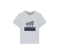 BOSS T-shirt bambini in cotone con grafica con logo - Style J52879/78K02A, J52879 Celeste 86