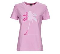 BOSS T-shirt C_Elogo_print5 in Rosa EU XL