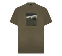 Boss - T-shirt con grafica tennis - - Tops - Uomo - Verde - L