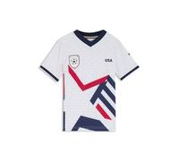 BOSS T-shirt da bambini in jersey elasticizzato con colori della squadra - Style J53256/10P04A, J53256 Bianco 138