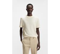 BOSS T-shirt in cotone e seta con motivo a quadri principe di Galles - Style L-Tesar 111, 50545188 Colore neutro L