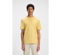 BOSS T-shirt in cotone elasticizzato con logo a contrasto - Style TChup, 50473278 Giallo XL