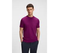 BOSS T-shirt in cotone elasticizzato con logo a contrasto - Style Tee, 50506373 Rosa scuro L