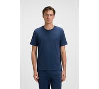 BOSS T-shirt in cotone elasticizzato con logo ricamato - Style Mix&Match T-Shirt R, 50515312 Celeste XXL
