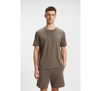 BOSS T-shirt in cotone elasticizzato con logo ricamato - Style Mix&Match T-Shirt R, 50515312 Marrone M