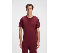 BOSS T-shirt in cotone elasticizzato con logo ricamato - Style Mix&Match T-Shirt R, 50515312 Rosso scuro XXL