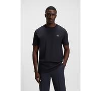 BOSS T-shirt in cotone elasticizzato con logo - Style Tee, 50506373 Blu scuro M