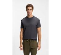 BOSS T-shirt in cotone elasticizzato con logo - Style Tee, 50506373 Grigio scuro L