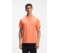 BOSS T-shirt in cotone elasticizzato - Style Tee, 50506373 Arancione S