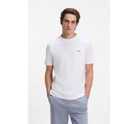 Boss Maglietta da Uomo, Bianco 100, XL