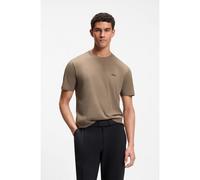 BOSS T-shirt in cotone elasticizzato - Style Tee, 50506373 Marrone chiaro M