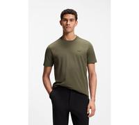 BOSS T-shirt in cotone elasticizzato - Style Tee, 50506373 Verde scuro L