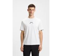 BOSS T-shirt in cotone Pima con grafica con palle da tennis - Style TEE BOSS OPEN 25, 50545292 Bianco XXL