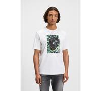 BOSS T-shirt in jersey di cotone con grafica con animale - Style Te_Animali, 50546362 Bianco XL