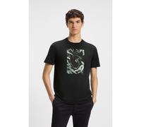 BOSS T-shirt in jersey di cotone con grafica con animale - Style Te_Animali, 50546362 Nero XL