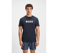 BOSS T-shirt regular fit in jersey di cotone con protezione UV SPF 50+ - Style T-Shirt RN, 50491706 Blu scuro L