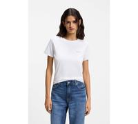 BOSS T-shirt in jersey di cotone con logo - Style C_Esogo_1, 50506973 Bianco M