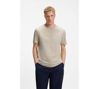 BOSS T-shirt in jersey di cotone con logo - Style Tegood, 50508243 Beige chiaro S