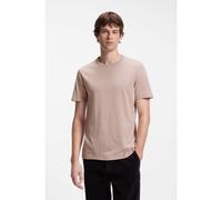 BOSS T-shirt in jersey di cotone con logo - Style Tegood, 50508243 Rosso chiaro S
