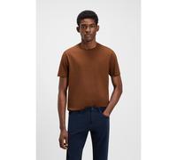 BOSS T-shirt in jersey di cotone con logo - Style Thompson 01, 50468347 Marrone L