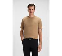 BOSS T-shirt in jersey di cotone con profili sulle maniche - Style Thompson 250_IN, 50560044 Beige L
