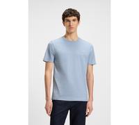 BOSS T-shirt in jersey di cotone con toppa con logo - Style Tales, 50508584 Celeste S
