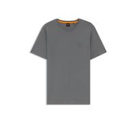 BOSS T-shirt in jersey di cotone con toppa con logo - Style Tales, 50508584 Grigio XXL