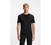 BOSS T-shirt in jersey di cotone con toppa con logo - Style Tales, 50508584 Nero M