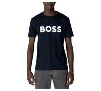 Boss - T-Shirt Jersey Thinking - - Tops - Uomo - Blu - S