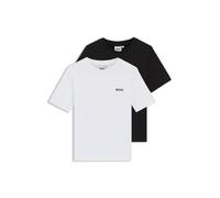 BOSS T-shirt per bambini in confezione da due - Style J52680/M4104A, J52680 Nero / Bianco 126