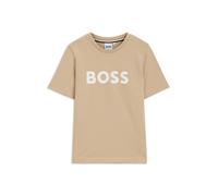 BOSS T-shirt per bambini in cotone con logo stampato - Style J52030/24908A, J52030 Beige 102