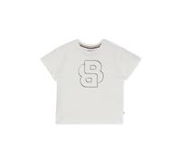 BOSS T-shirt per bambini in cotone elasticizzato con monogramma Double B - Style J51110/11708A, J51110 Bianco 114